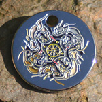 Celtic Wolves Tag